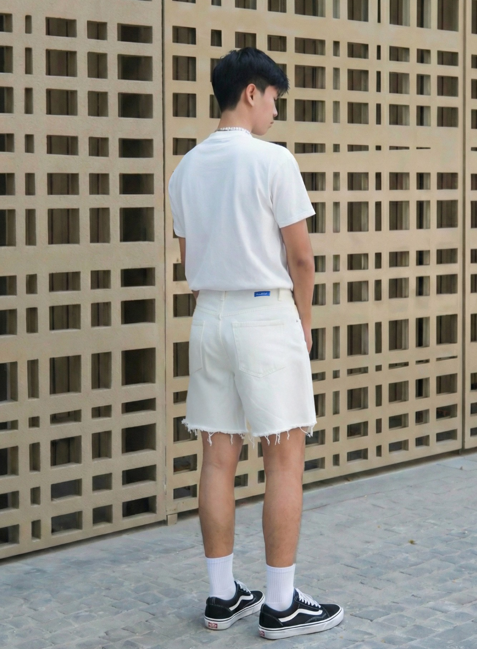 Monat Blanc Fray Shorts