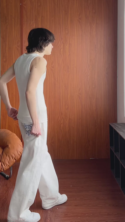 Pocket Pants relaxed wide-leg