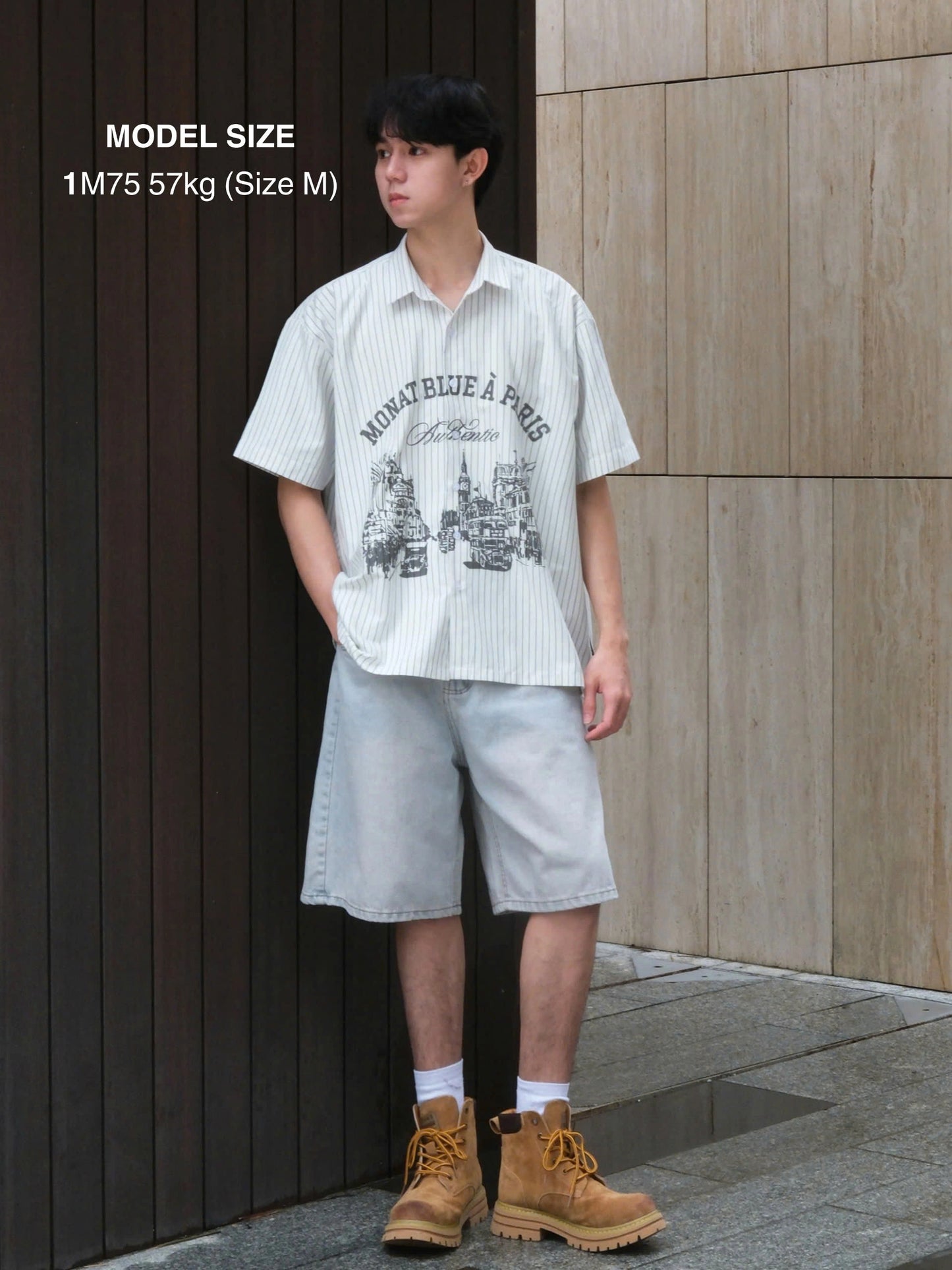 Shirt Boxy Paris Oxford