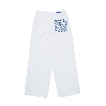 Pocket Pants relaxed wide-leg